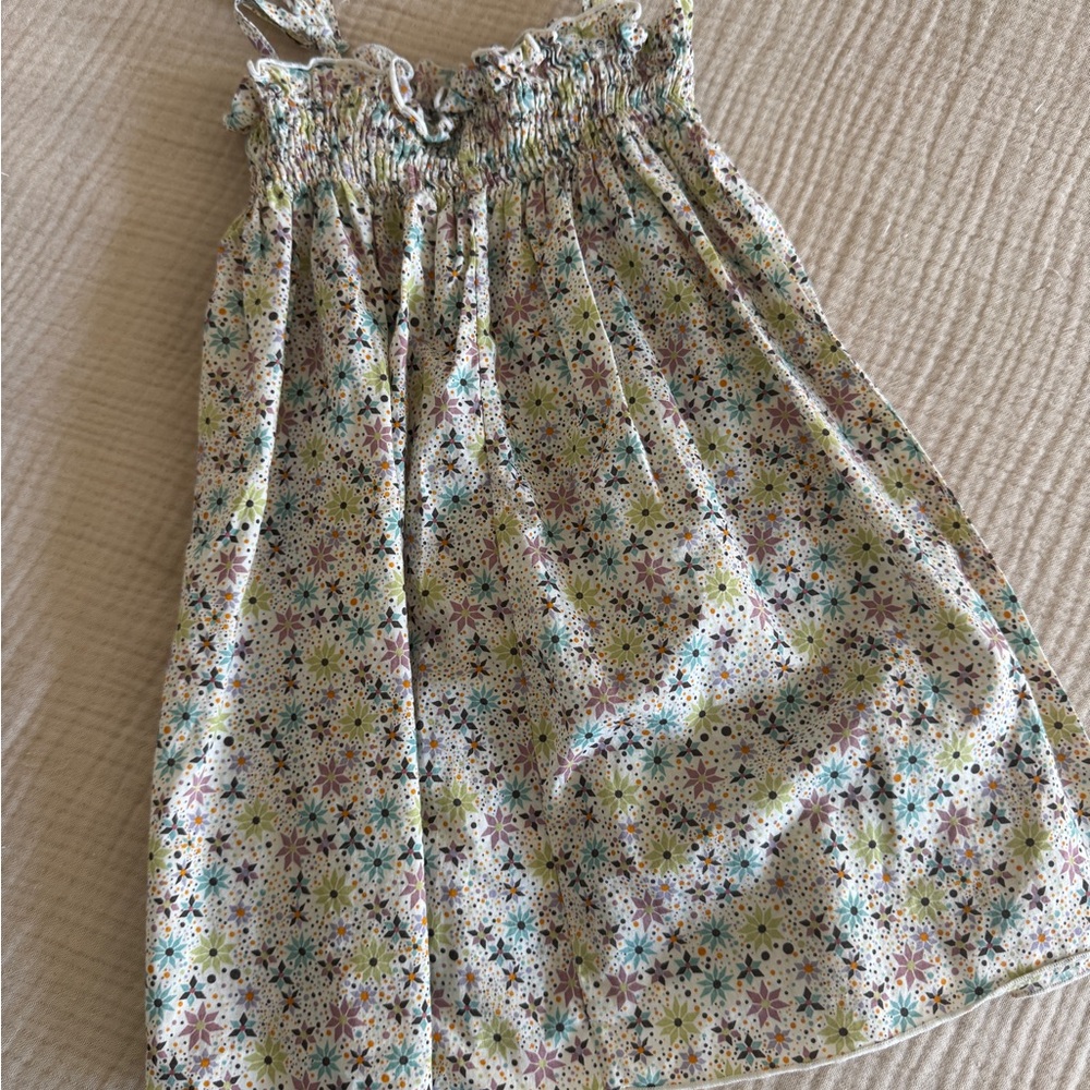 Floral Print Toddler Dress